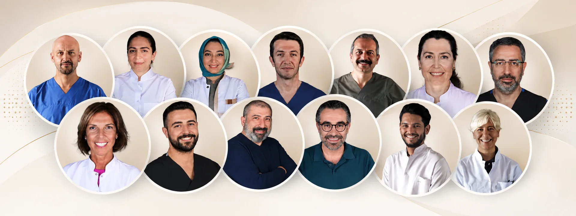 CityDent Istanbul dentists team collage