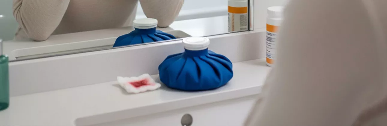 Bleeding after wisdom tooth extraction — patient aftercare guidance